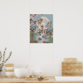 Mahjong Mondaufgang Poster (Küche)