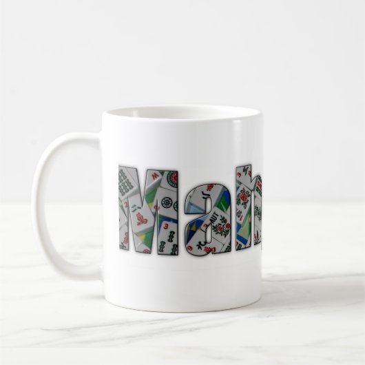 Mahjong Mug Kaffeetasse (Links)