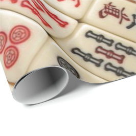 Mahjong Muster Geschenkpapier