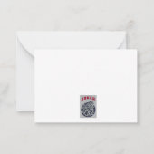 Mahjong Note Card- Mahj! Mitteilungskarte (Rückseite)