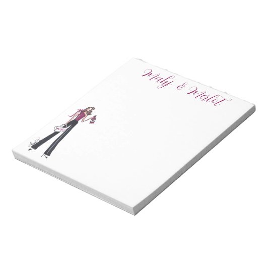 Mahjong note pad notizblock (Rotiert)