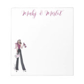 Mahjong note pad notizblock (Vorderseite)