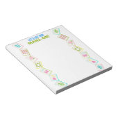 MAHJONG NOTEPAD NOTIZBLOCK (angewinkelt)