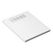 MAHJONG NOTEPAD NOTIZBLOCK (angewinkelt)