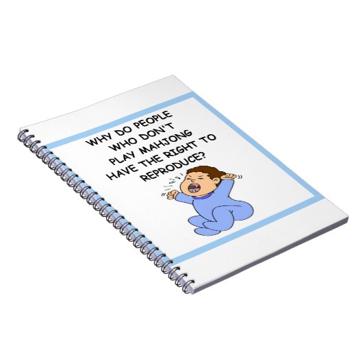 MAHJONG NOTIZBLOCK (Rechte Seite)