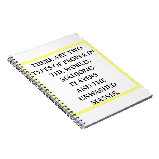 MAHJONG NOTIZBLOCK (Rechte Seite)