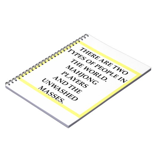 MAHJONG NOTIZBLOCK (Linke Seite)