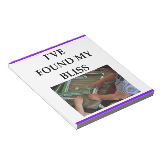 MAHJONG NOTIZBLOCK (angewinkelt)