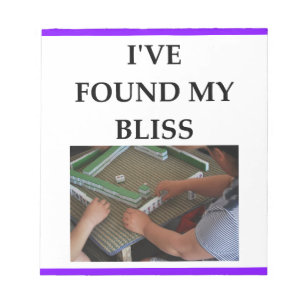 MAHJONG NOTIZBLOCK