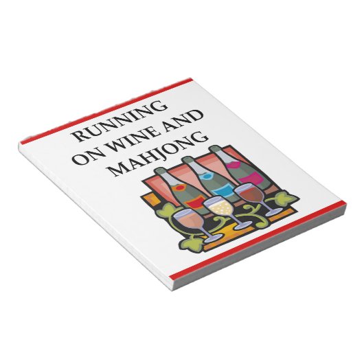 MAHJONG NOTIZBLOCK (angewinkelt)