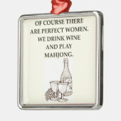 MAHJONG ORNAMENT AUS METALL (Links)