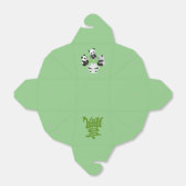 Mahjong Panda Niedlich Funny Favor Box Geschenkschachtel (Ungefaltet)