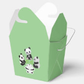 Mahjong Panda Niedlich Funny Favor Box Geschenkschachtel (Geöffnet)