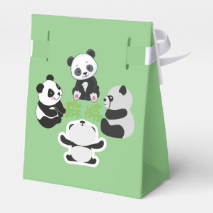 Mahjong Panda Niedlich Funny Geschenkschachtel