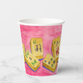 Mahjong Pappbecher (Vorderseite)