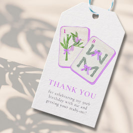 Mahjong Party Geschenkanhänger