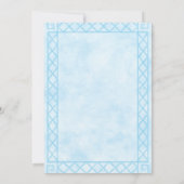 mahjong party lover Green Dragon Bamboo Einladung (Rückseite)