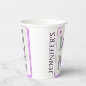 Mahjong Party Theme Cups, mahjong tiles Pappbecher (Rechts)