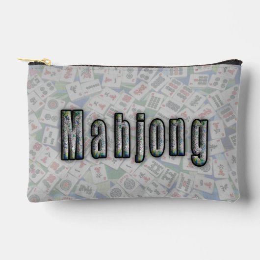 Mahjong Pie Accessory Tasche (Vorderseite)