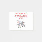 MAHJONG POST-IT KLEBEZETTEL (Vorderseite)