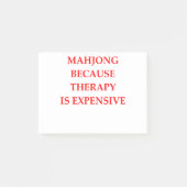 MAHJONG POST-IT KLEBEZETTEL (Vorderseite)