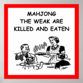 MAHJONG POSTER (Vorne)