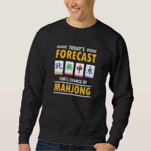 Mahjong-Prognose 100 Chance Auf Mahjong Sweatshirt