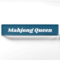 Mahjong Queen in Aquamarin Blue