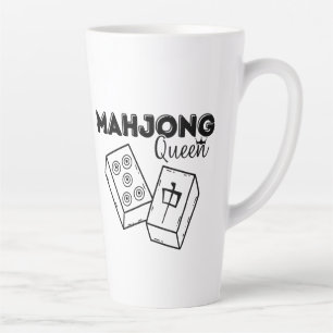 Mahjong Queen Latte Tasse