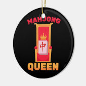 Mahjong Queen of Tiles Mah Jong Family Game Keramik Ornament (Links)