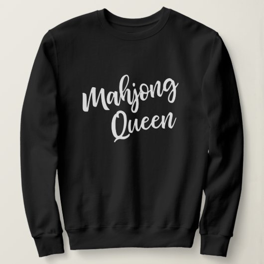 Mahjong Queen Sweatshirt (Design vorne)