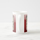 Mahjong Regenbogendrache Porzellantasse (Rückseite)