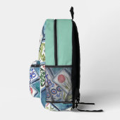Mahjong-Rucksack Bedruckter Rucksack (Rechts)