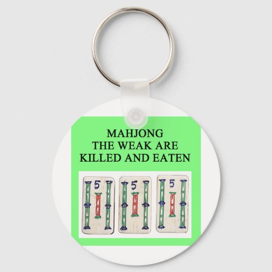 MAHJONG SCHLÜSSELANHÄNGER (Vorderseite)