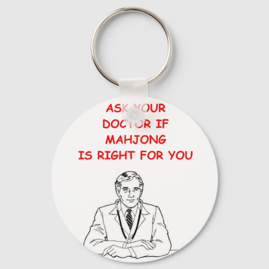 MAHJONG SCHLÜSSELANHÄNGER (Vorderseite)