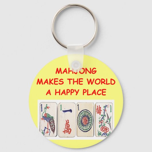 Mahjong Schlüsselanhänger (Vorderseite)