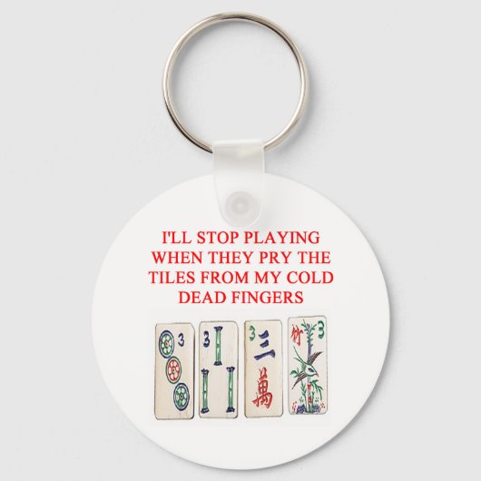 Mahjong Schlüsselanhänger (Vorderseite)