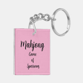 Mahjong-Schlüsselanhänger Schlüsselanhänger