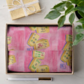 Mahjong Seidenpapier (Geschenk)