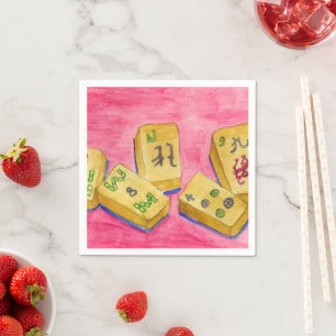 Mahjong Serviette