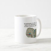 MAHJONG Spieler Kaffeetasse (VorderseiteRechts)