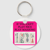 MAHJONG-Spieler Schlüsselanhänger (Vorderseite)