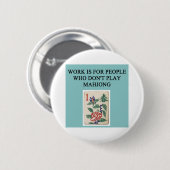 mahjong Spielspieler Button (Vorne & Hinten)