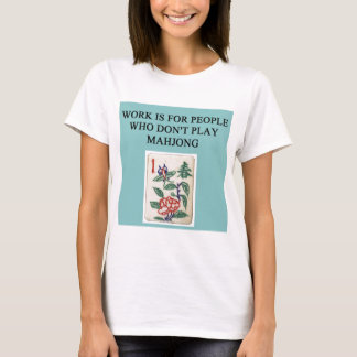 mahjong Spielspieler T-Shirt