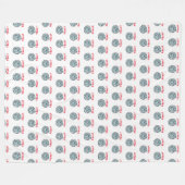 MahJong-Spielsymbol Joker-Kachel Fleecedecke (Vorderseite (Horizontal))