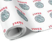 MahJong-Spielsymbol Joker-Kachel Geschenkpapier (Rolleneckpunkt)
