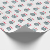 MahJong-Spielsymbol Joker-Kachel Geschenkpapier (Ecke)