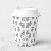 MahJong-Spielsymbol Joker-Kachel Pappbecher (Rechts)