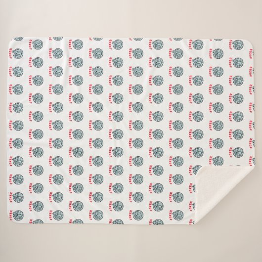 MahJong-Spielsymbol Joker-Kachel Sherpadecke (Vorderseite (Horizontal))