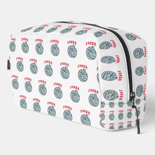 MahJong-Spielsymbol Joker-Kachel Waschbeutel (Rechte Ecke)